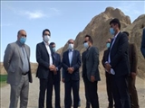 بازدید معاون فرهنگی‌ و اجتماعی معاون اول رئیس جمهوری از بزرگ‌ترین قلعه خشتی کشور در پیشوا