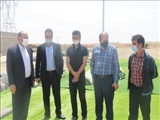 بازدید سرزده فرماندار پیشوا از روند پیشرفت پروژه ورزشگاه ۵ هزار نفری