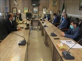 دیدار فرماندار با اعضای شورای اسلامی شهر پیشوا به مناسبت روز شوراها