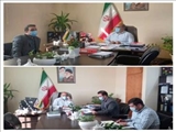 نشست بررسی اجرای مصوبات کمیسیون ماده ۹۹ در بخش مرکزی شهرستان پیشوا 