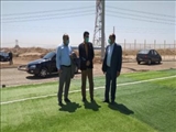  بازدید معاون سازمان مدیریت و برنامه‌ریزی استان تهران از روند پیشرفت فیزیکی پروژه استادیوم ورزشی پیشوا