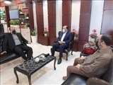 گزارش تصویری| نشست فرماندار با رئیس دانشگاه آزاد اسلامی پیشوا