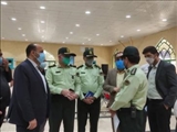 گ️زارش تصویری/  بازدید فرمانده انتظامی شرق استان و فرماندار پیشوا از مرکز تجمیعی واکسیناسیون