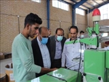 گزارش تصویری/ بازدید فرماندار شهرستان پیشوا از کارخانه ریسندگی کش بافی
