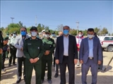 گزارش تصویری| افتتاح فاز اول یادمان شهدای دفاع مقدس شهرستان پیشوا 