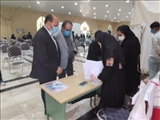 گزارش تصویری/ بازدید فرماندار پیشوا از‌ مرکز تجمیعی واکسیناسیون سالن شهدای گمنام