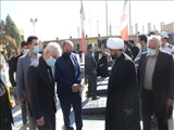 تشرف وزیر ورزش و جوانان به زیارت برادر امام رضا(ع)/ ادای احترام به سرداران شهید پیشوا