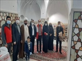 ️ برپایی میز‌ خدمت جمعیت هلال احمر در صحن امامزاده جعفر(ع) پیشوا
