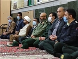 حضور فرماندار پیشوا در مراسم یادواره شهدای روستای عسگرآباد و‌ وداع با شهید گمنام