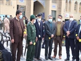 ️ گلباران و عطرافشانی مزار شهدای شهرستان پیشوا به مناسبت هفته بسیج