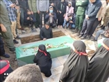 ️ پیکر شهید مدافع حرم «غلامرضا جعفری» در پیشوا تشییع شد