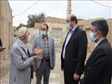 بازدید استاندار و فرماندار جدید پیشوا از محله سناردک