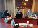 وبینار/ حضور معاون فرماندار پیشوا در جلسه استانی مقابله با کرونا 