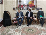 ️ دیدار معاون رئیس جمهور با ام‌ الشهداء جنیدی در پیشوا