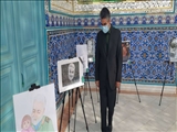 بازدید فرماندار از نمایشگاه عکس بسیج دانش آموزی در پیشوا