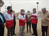 ️ بازدید مسئولان از مجتمع جمعیت هلال احمر در روستای قلعه‌سین