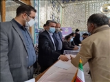 استقرار میز خدمت دستگاه‌های اجرایی شهرستان پیشوا همزمان با دهه مبارک فجر