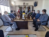 دیدار مسئولان با فرمانده سپاه پیشوا در روز پاسدار