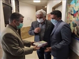 تجلیل فرماندار پیشوا از کارکنان بنیاد شهید همزمان با سالروز تاسیس این نهاد
