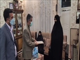 فرماندار پیشوا با خانواده شهید «محمد انصاری» دیدار کرد