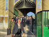 کاروان راهیان نور پیشوا با بدرقه مسئولان عازم مناطق جنوب کشور شد