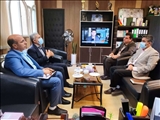 گزارش تصویری| نشست مسئولان سازمان اتکا با فرماندار پیشوا