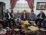 ️ دیدار فرماندار و مسئولان پیشوا با خانواده دهیار فقید «علیرضا امامی»
