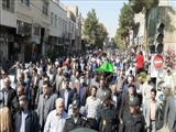 حماسه‌آفرینی مردم پیشوا در باشکوه ترین راهپیمایی یوم‌الله ۱۳آبان