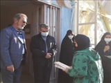 تجلیل فرماندار پیشوا از دانش آموزان هنرستان سرمد