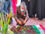 گلباران مزار شهداء 