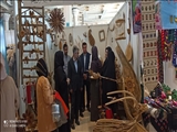  حضور پر شور هنرمندان پیشوایی در نمایشگاه روستا آباد