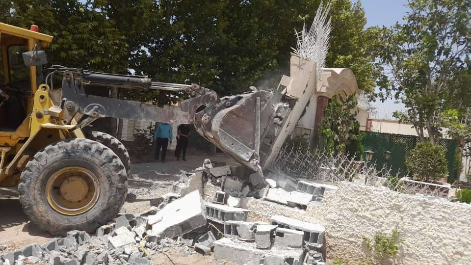 ️ تخریب 53 مورد ساخت و ساز غیرمجاز در روستای یوسف رضا/  آزادسازی 20 هزار مترمربع از اراضی کشاورزی<br/>